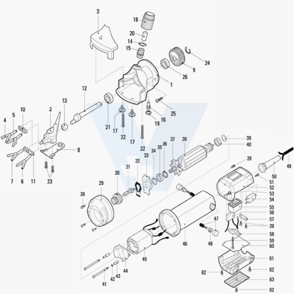 Ανταλλακτικά κουρευτικής μηχανής Heiniger XTRA 