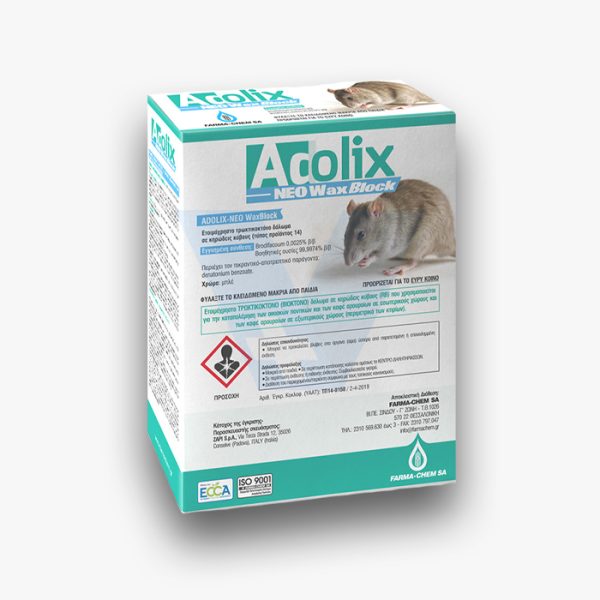 Ποντικοφάρμακο Adolix Wax block 200gr